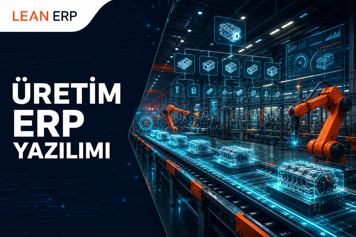 Üretim ERP Yazılımı: İmalat Firmaları İçin Rehber
